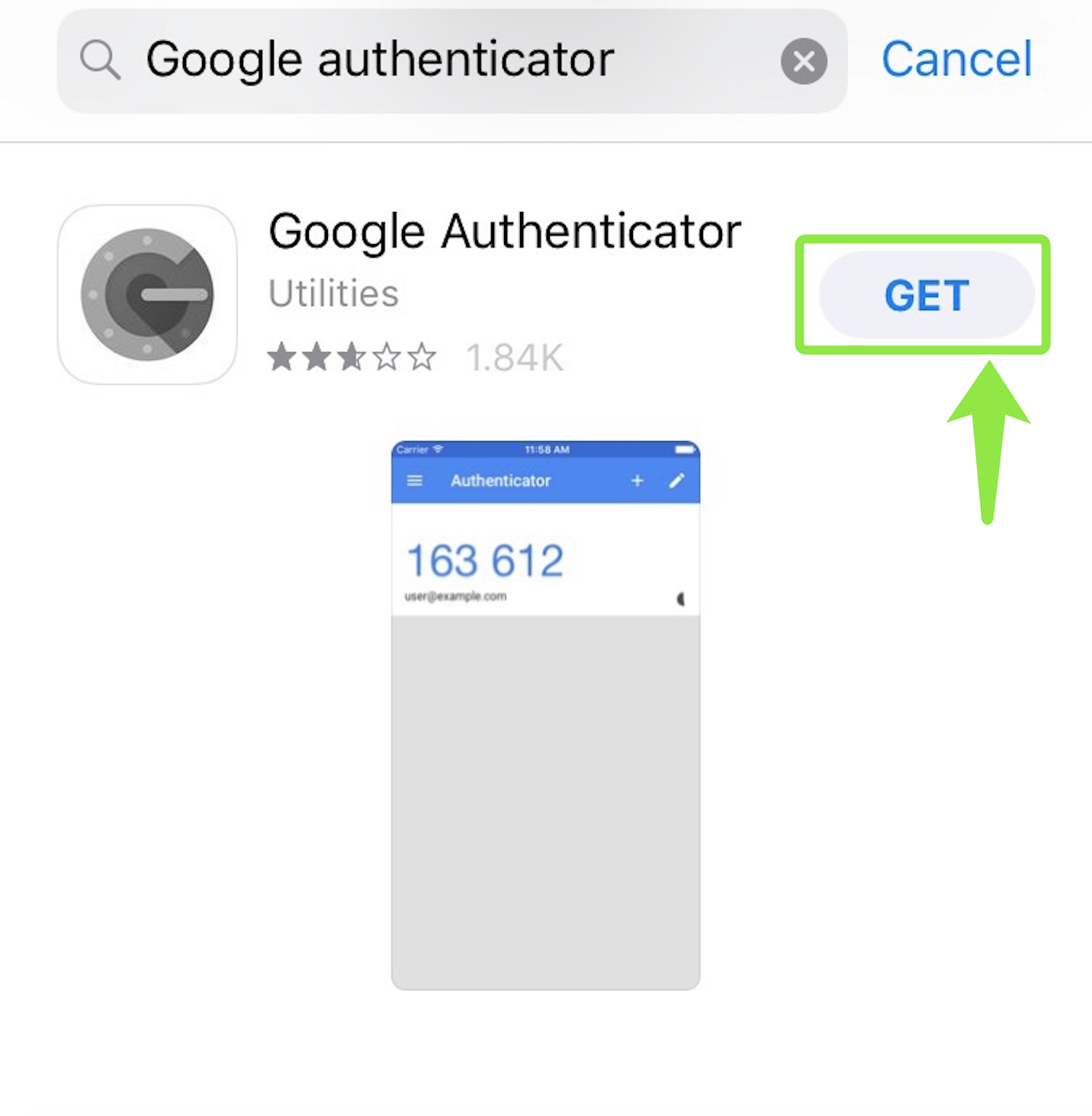 bind google authenticator