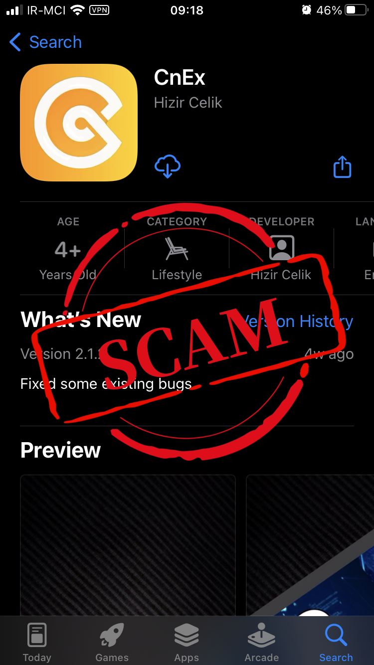 虚假APP