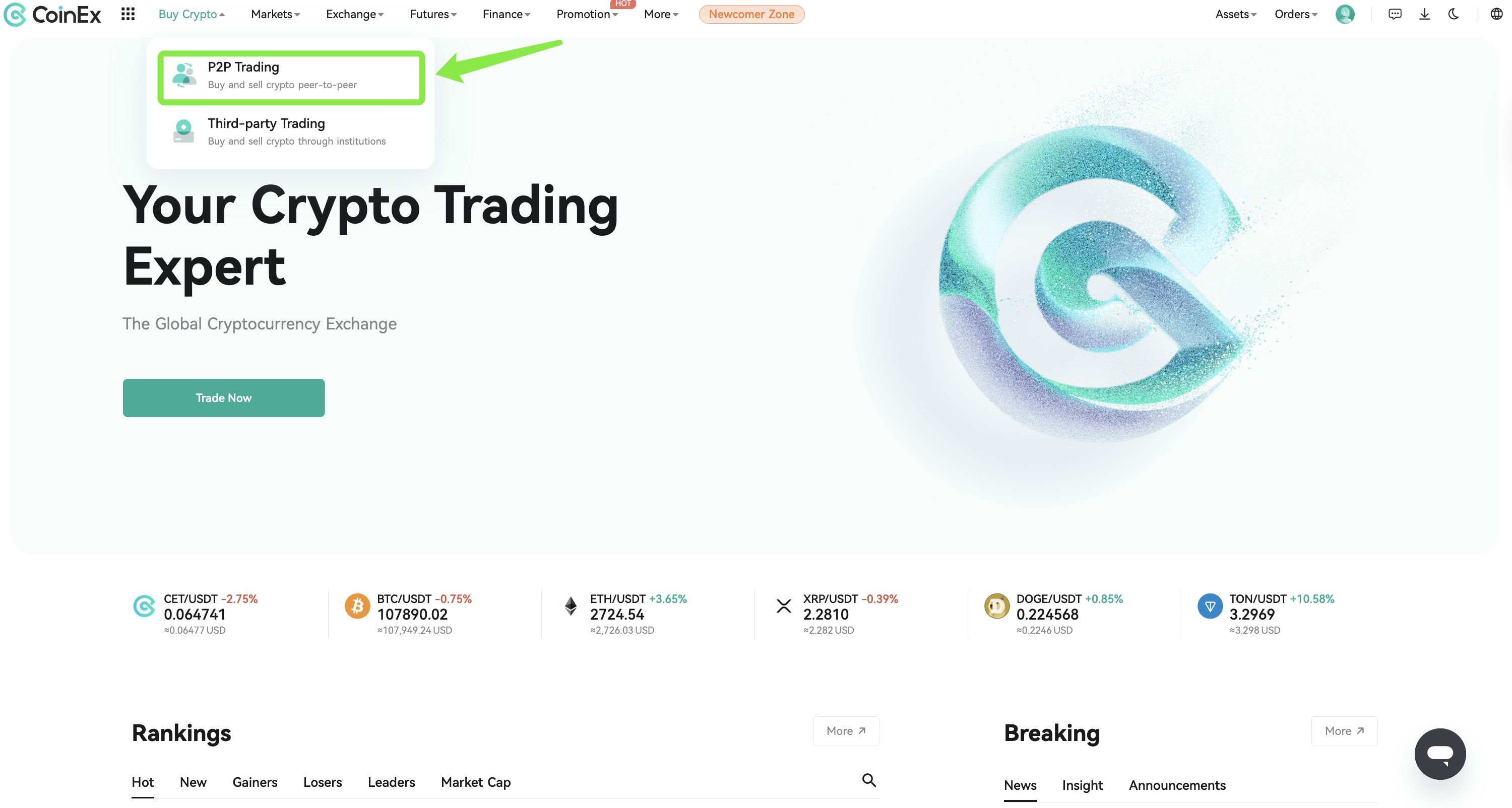 How to Become a P2P Merchant – CoinEx Help Center