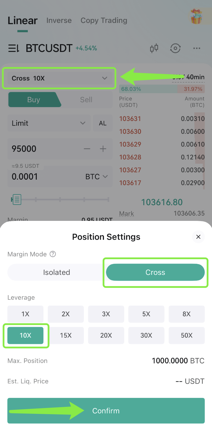 How to Sell Short in USDⓈ-Margined Contracts (App) – CoinEx Help Center