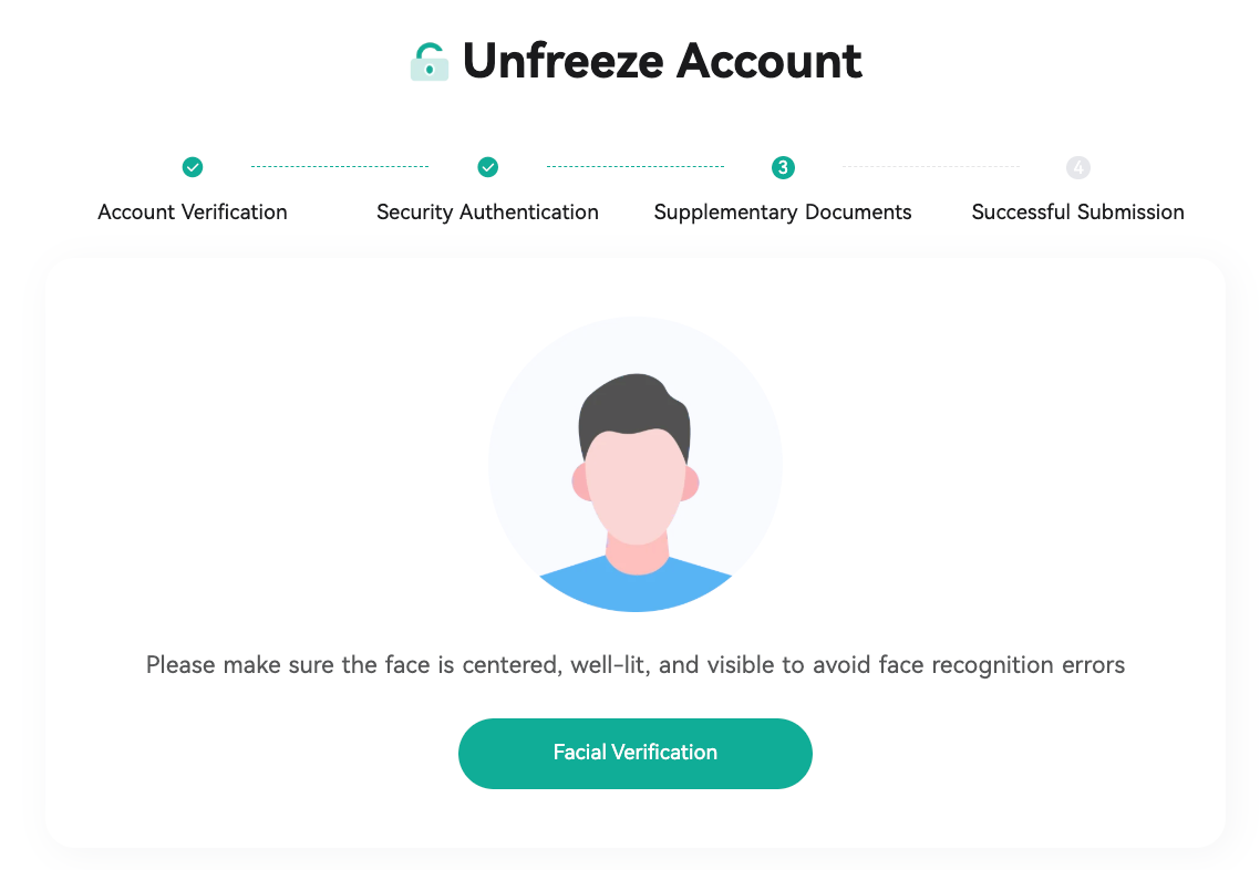 계정 동결 해제 방법 – CoinEx 고객센터