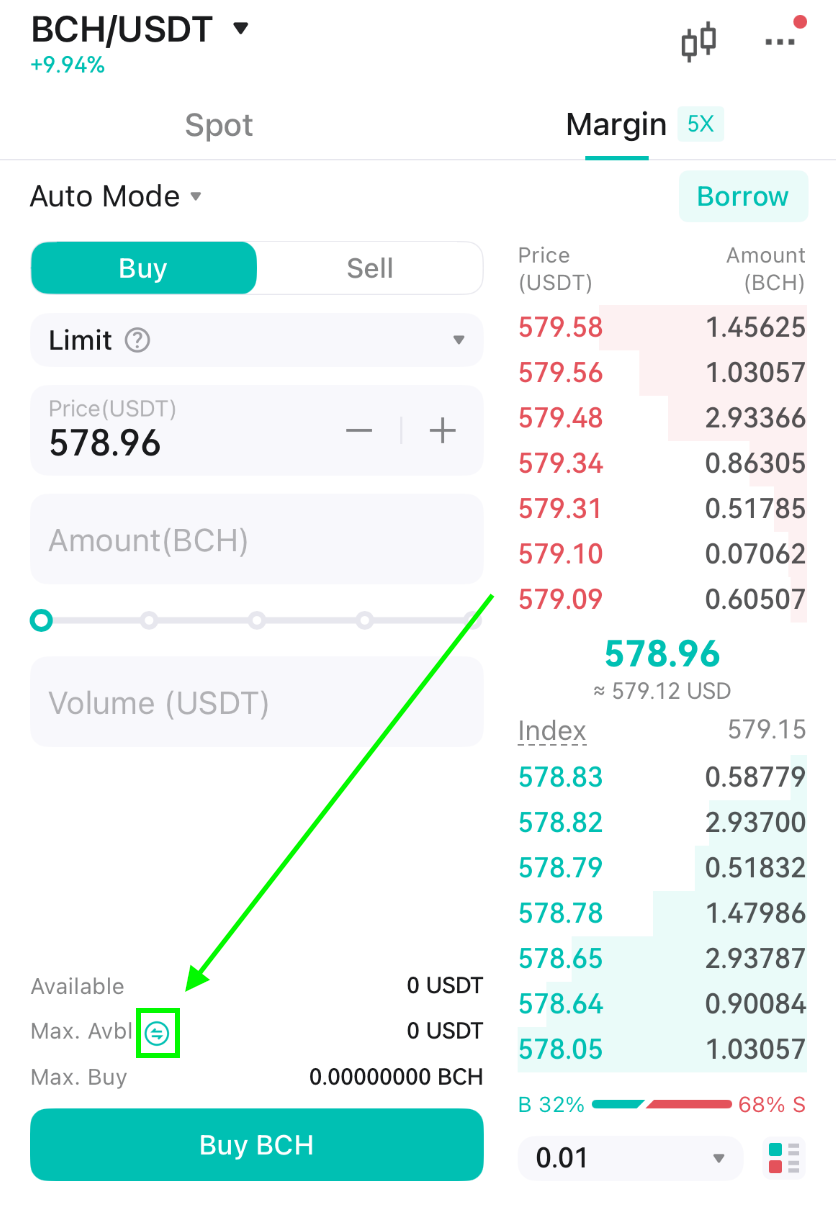 How to Sell Short with Margin Trading (App) – CoinEx Help Center