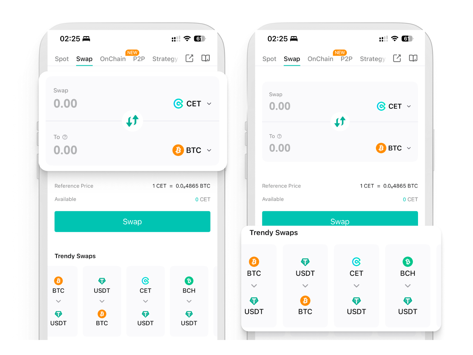 How to Use Swap (App) – CoinEx Help Center