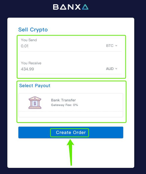 crypto banxa trade