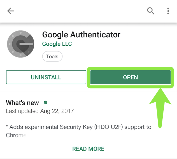 google authenticator apple store